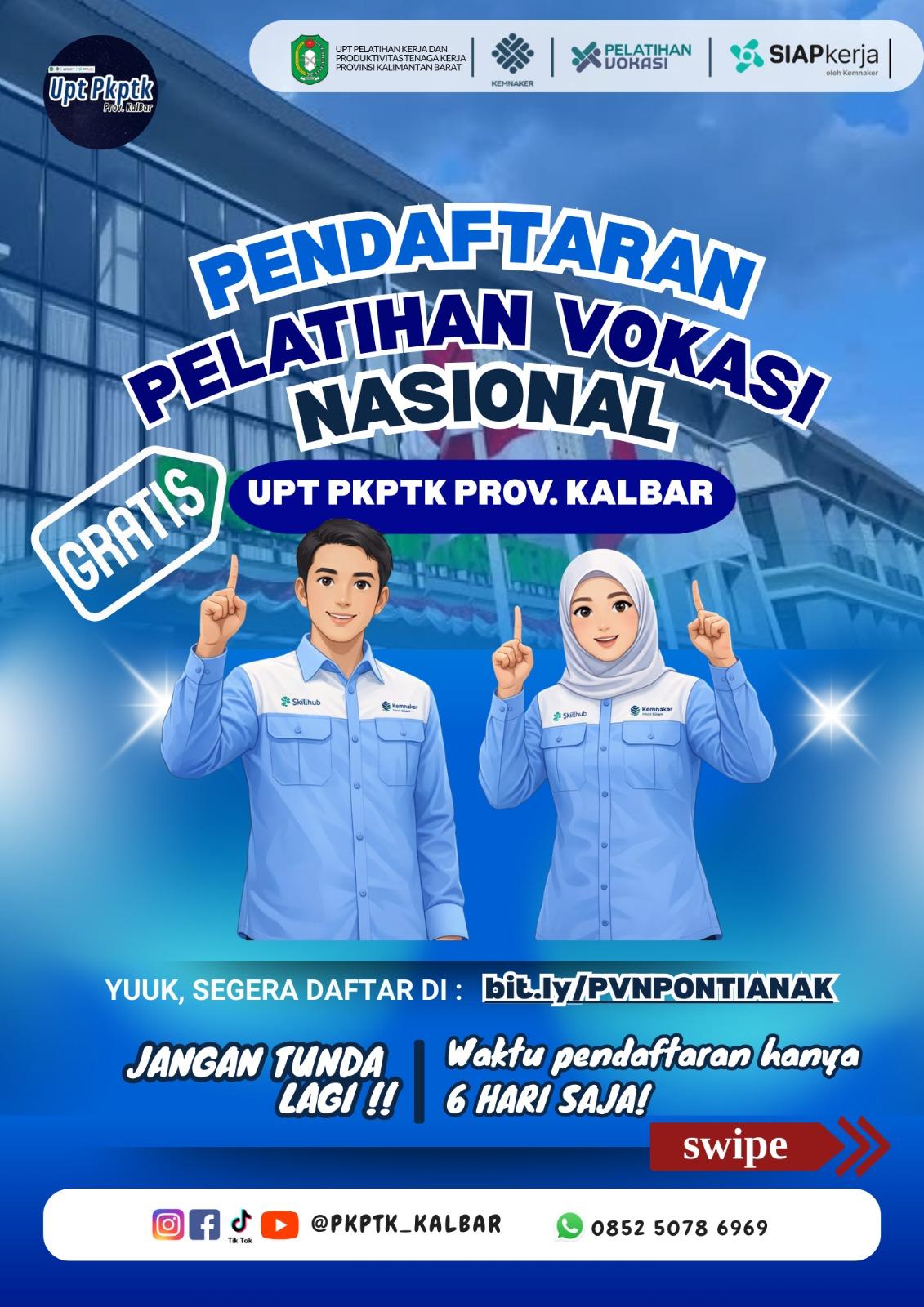 PROGRAM PELATIHAN VOKASI NASIONAL